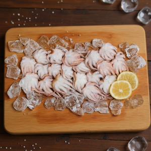 Šaldyti maži aštuonkojai, valyti, 21/40, 800 g