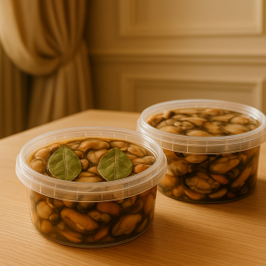 Marinuotos midijos su granatų sultimis 500g