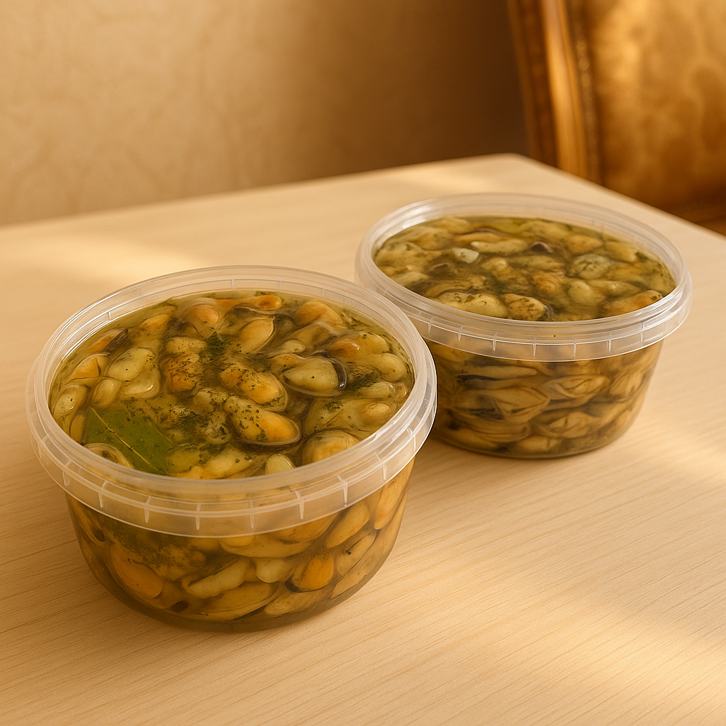 Marinuotos midijos su prieskoniais 500g
