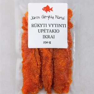 Rūkyti vytinti upėtakio ikrai 250 g