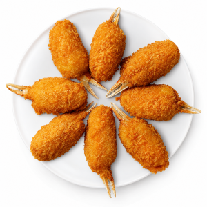 Traškios krabų žnyplės džiūvėsėliuose (1kg)